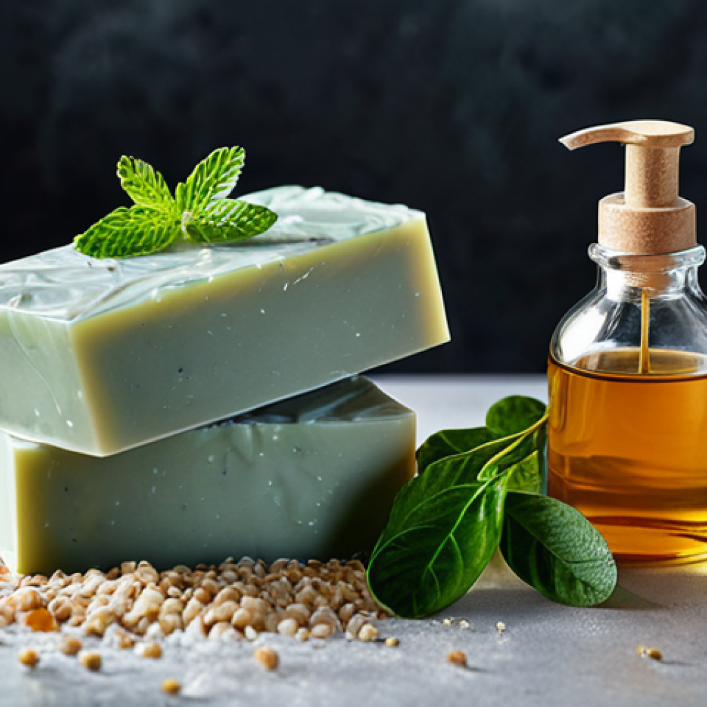 Prompt 1: Natural Soap Ingredients Still Life**