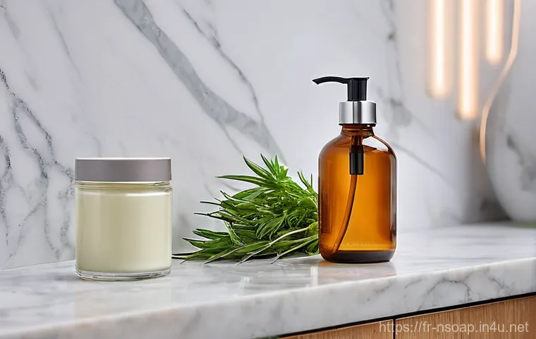 천연비누로 블랙헤드 없애는 법 - **Prompt 2: The Serene Ritual of Natural Soap Cleansing**
    A beautifully composed, serene close-u...